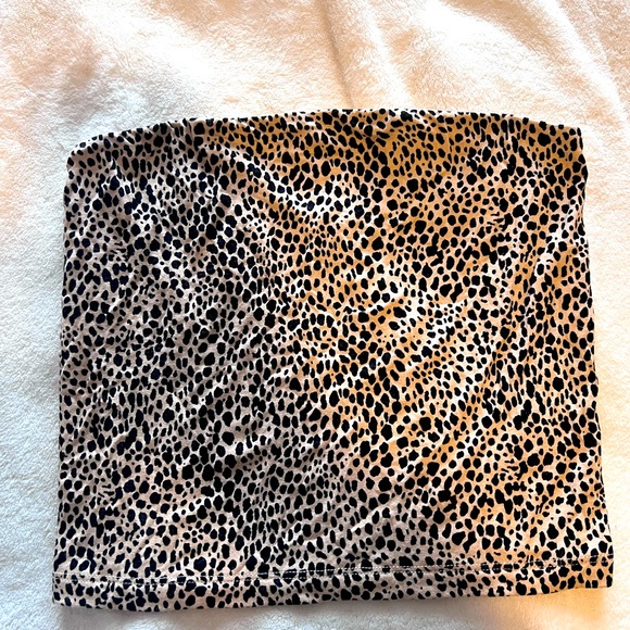 Cheetah tube top - Picture 1 of 2